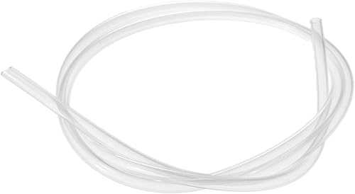 Bettomshin 1 tubo de silicona de 3.3 ft de longitud, 0.157 in ID 0.236 in de diámetro exterior flexible de goma de silicona tubo de manguera de aire
