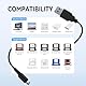 Tobfit Ladekabel für Nintendo 3DS,USB Ladegerät Kabel für Nintendo New 3DS XL / 3DS XL/2DS/New 2DS XL/DS/DSI/DSi XL(120cm)