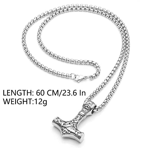 WDDS Collana con Amuleto da Uomo, la Collana del