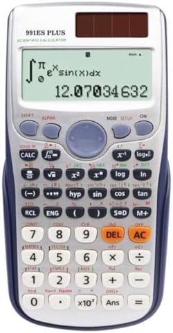Scientific Calculators, Solar Scientific Calculator Large Screen 417 Functions, Calculators Very Suitable for High School and College Students Calculus Algebra and Other Math Textbooks (Solar)