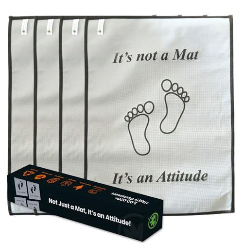 Image of Car Foot mat Box (It's an Attitude, 4 pcs)