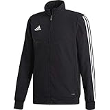 Ajuste regular adidas TIRO19 PRE JKT Chaqueta de Deporte, Hombre, Black/White, S