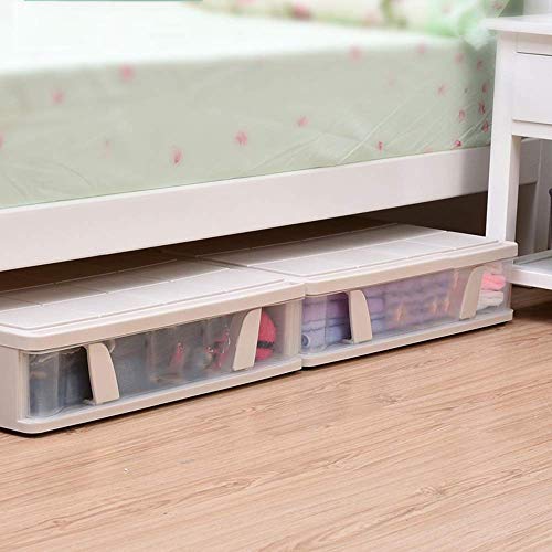 Tiroir plastique de fond de lit MU boîte de rangement en bois solide C