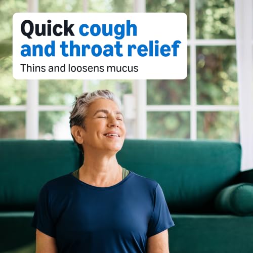 Amazon Basics Guaifenesin Cough and Mucus Relief Extended-Release Tablets, 600 mg, 12 Hour Expectorant, 20 Count (Previously Care) - image 4