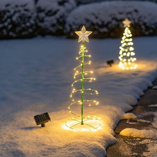 Weihnachtsdeko Aussen Solar Wetterfest Tannenbaum, Weihnachtsbaum Beleuchtung Aussen Solar, Weinachtsbeleuchtung LED Draußen, Solar Lichterkette Aussen Solarlichterkette Weihnachten Deko (Warmweiß) Weihnachtsdeko Aussen Solar Wetterfest Tannenbaum, Weihnachtsbaum Beleuchtung Aussen Solar, Weinachtsbeleuchtung LED Draußen, Solar Lichterkette Aussen Solarlichterkette Weihnachten Deko (Warmweiß)