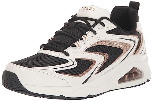 Skechers Women's TRES-AIR UNO-Shim-AIRY Sneaker, 10 White