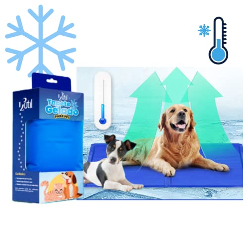 Tapete Caminha Refrescante Gelado Pet Cachorros e Gatos Médio 40x50 cm