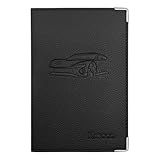 kinoco Pochette Carte Grise - Accessoire Voiture Pratique pour Le Rangement des Documents,...