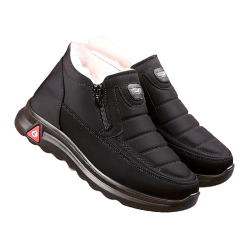 Bottes d'hiver pour femme imperméables et doublées contre le froid