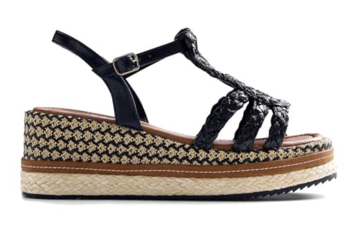 GIOSEPPO Harcourt, Correa en T Mujer, Negro, 37 EU — oferta en Amazon