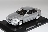 Fahrzeug ist ca 6 cm lang Kyosho Mercedes-Benz C-Klasse C63 AMG Limousine Silber W204 Ab 2007 1/64 Sonderangebot Modell Auto mit individiuellem Wunschkennzeichen