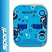 Sporti Progressive Back Float, Swim Belt Bubble Adjustable Belt & Layers, Floatie with Multiple Layers for Kids Swim Trainer - Multi