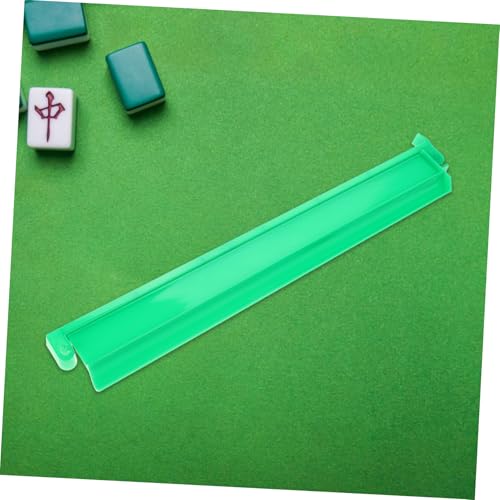 Règle de mahjong plastique avec poussoir intégré pour un alignement parfait - 5