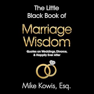 The Little Black Book of Marriage Wisdom Audiolibro Por Mike Kowis arte de portada