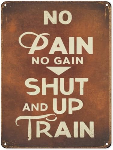���^�� ���B���e�[�W �u���L�Ŕ� No Gain.Shut up and Train ���^���T�C�� �Ǒ��� �K���[�W �X�g�A �z�[�� �o�[ ���r���O���[�� �E�H�[���A�[�g �u���L�Ŕ� 8 x 12�C���`