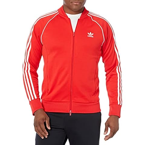 adidas Originals Vivid Red Track Jacket Cover