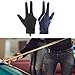 kowaku 5X Pool Gloves Pool Cue Mitts Wear Resistant Accessories Separate Finger Gloves Snooker Gloves for Training Sports Playing Women