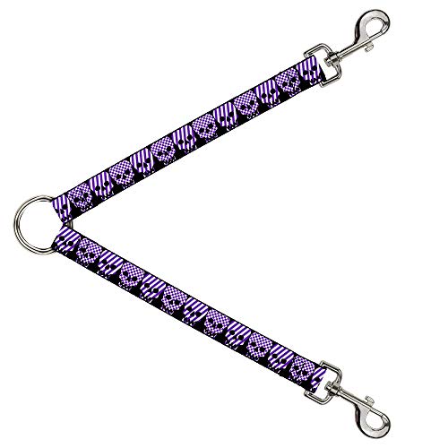 Calavera de Cuadros y Rayas con cierre resistente Buckle Down 2