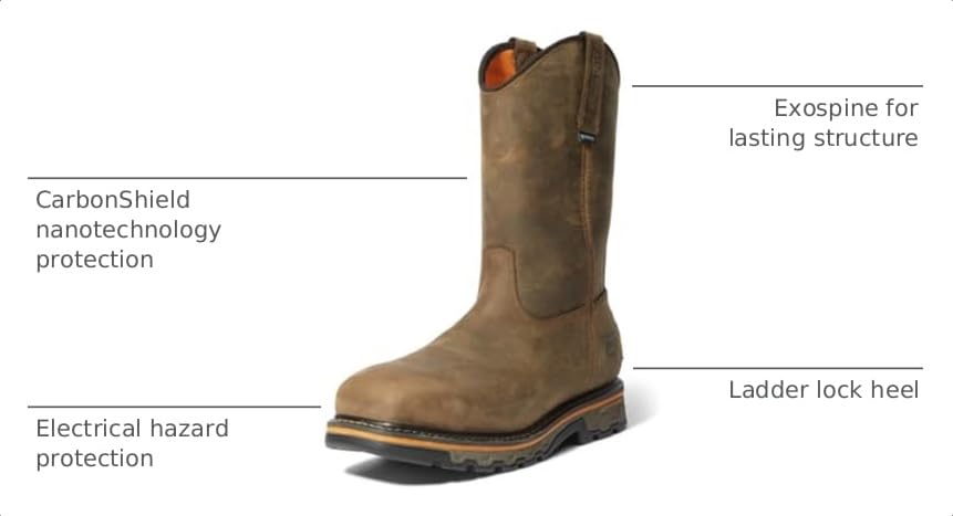 Image of Timberland PRO True Grit Pull On Composite Safety Toe Waterproof