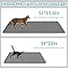 Anzfy Cat Litter Mat, 51