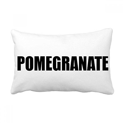 Coussin de grenade multicolore 16x24 pouces pour déco canapé de salon - 2