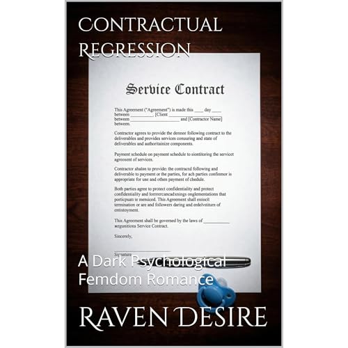 Contractual Regression Audiolibro Por Raven Desire arte de portada