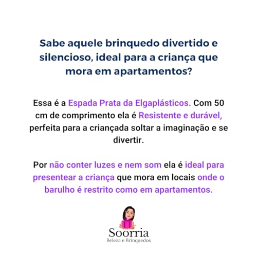 Espada Brinquedo Barato Sem Luz Sem Som Resistente 50cm