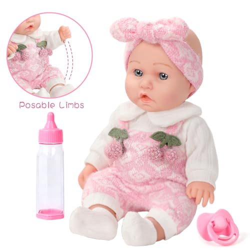 ZNTWEI 12''Reborn Baby Doll Playset—Lifelike Interactive Doll (Gift Box) by ZNTWEI - Used condition - Image 5