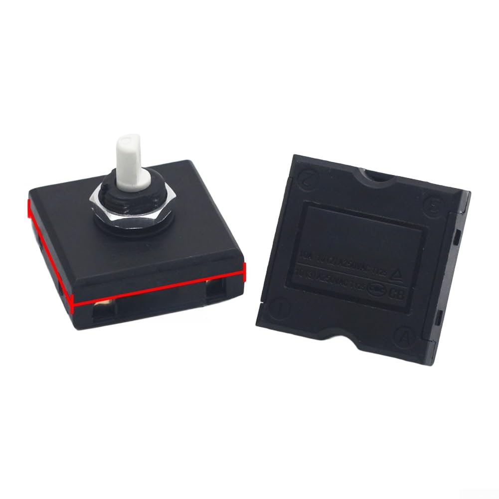 Interruptor Térmico 3Pcs 10A 250V Control Temperatura(2 gears 3 lines 6A)