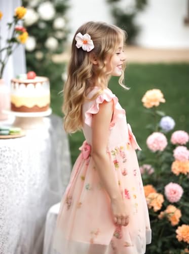 A-Line Fluffy Tutu Birthday Dresses 2025 Tulle Casual Princess Dress for Little Girls II00014