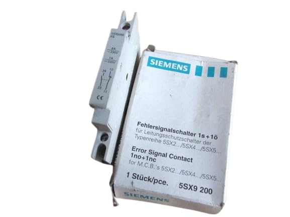 1-Piece Set of Brand New 5SX9200FS Suitable for Low-Voltage Circuit Breakers