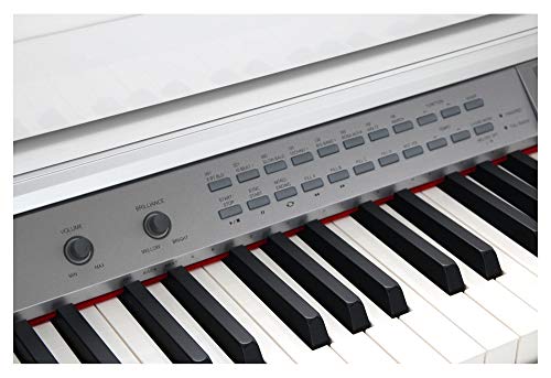 Classic Cantabile DP-A 410 Piano Numérique – 88 touches clavier électronique – Synthetiseur avec USB-MIDI, 600 voix, 128… - Les Beatles, Paul McCartney, John Lennon, RIngo Starr, George Harrison Classic Cantabile DP-A 410 Piano Numérique - 88 touches clavier électronique - Synthetiseur avec USB-MIDI, 600 voix, 128… – Image 6