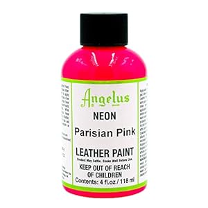 Angelus Parasian Pink Leather Neon Paint