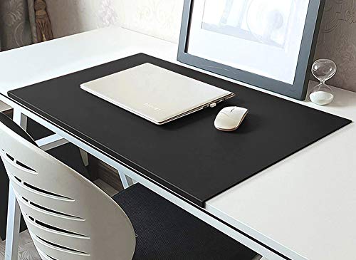 Preisvergleich Produktbild Schreibtischunterlage mit Kantenschutz,Wasserdichtes Leder Schreibunterlage,Rutschfeste Mauspad Große Tischunterlage für Tastatur Laptop,Büro Schreibenmatte Schreibtisch Organizer Matte