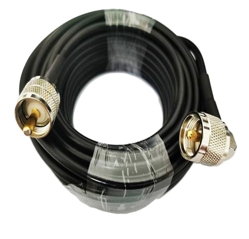 Câble coaxial RG58 PL259 mâle idéal pour organiser votre station radio amateur
