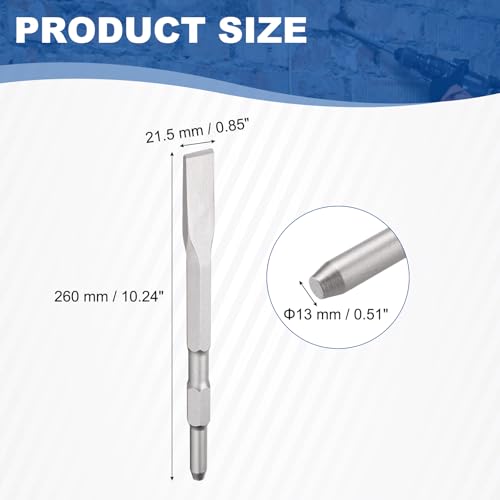 Cincel de acero de alta resistencia con corte de 21,5 mm 3