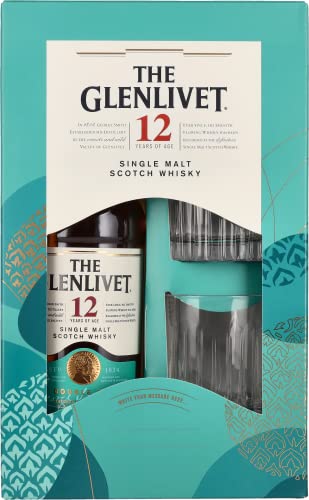 The Glenlivet 12 Years Old Single Malt Scotch Whisky 40% Vol. 0,7l in Geschenkbox mit 2 Gläsern – Bild 2