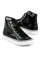 Algopix Similar Product 17 - Balera Sequin High and Low Top Sneakers