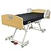 Lynacare HomeCare Hospital Beds HC107 Hi-Low Hospital Bed Set - Oak (MedMattress Pro Mattress, 80
