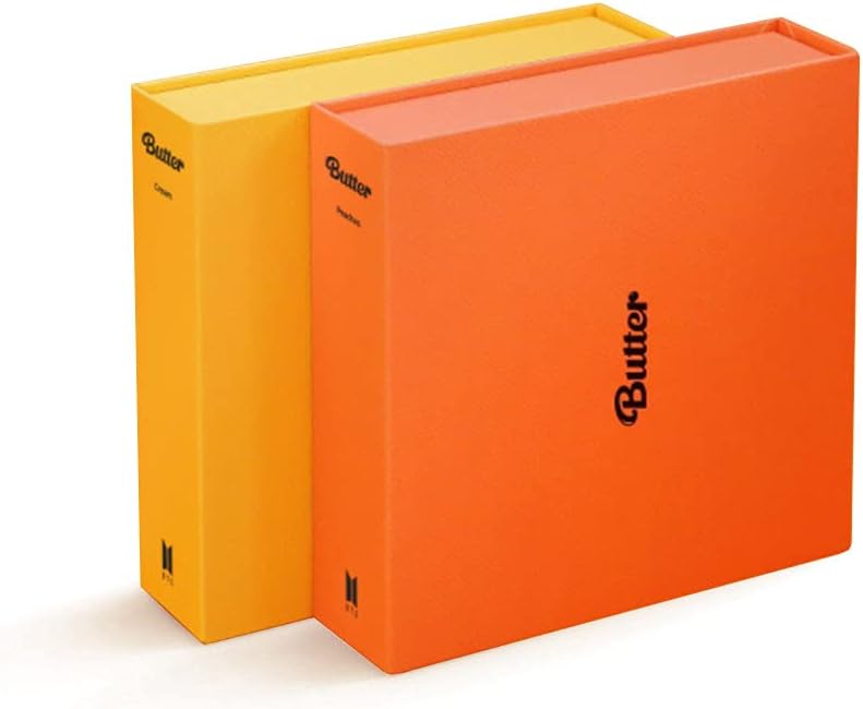 Import Big Hit Entertainment BTS - Butter Album and Extra Photocards (Cream and Peaches Ver. Set)