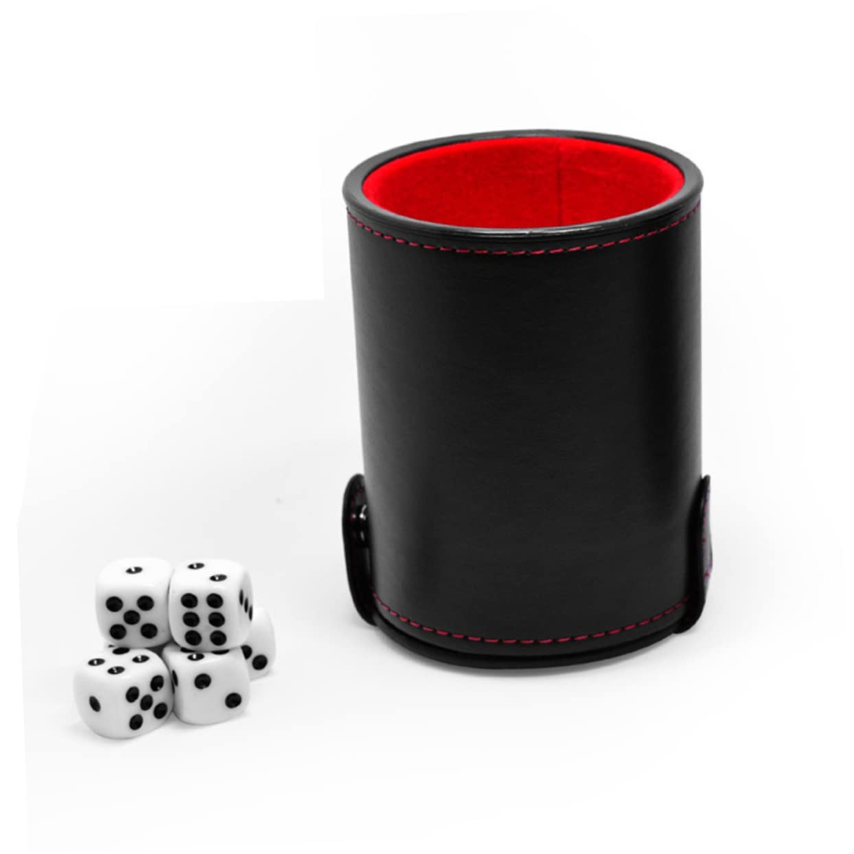 VICASKY 3pezzi Per Dadi Silenziose Doppio Accessorio Per Giochi Da Tavolo Pratico Per Bar e Feste Senza Dadi