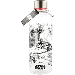 Botella de agua reutilizable de plástico de 850 ml de Star Wars