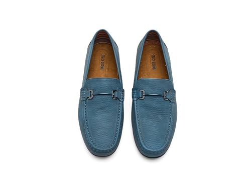 Stacy Adams Men's Colton Moc Toe Slip-On Loafer Navy 11.5 Medium by Stacy Adams - Used condition - Image 2