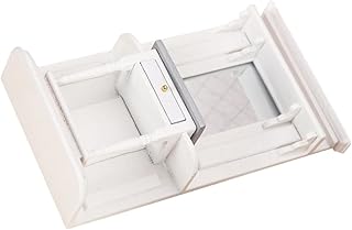 LIFKOME Modelo De Mobília Casa De Bonecas De Madeira Decoração De Madeira Acessórios Vintage Mini Armário Suprimentos Para Casa De Bonecas Em Miniatura Móveis De Madeira Para Casa De