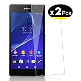 protectores para sony xperia z2 Libre de polvo, huellas dactilares libre, instalación de una pulsación súper easiy, libre de burbujas