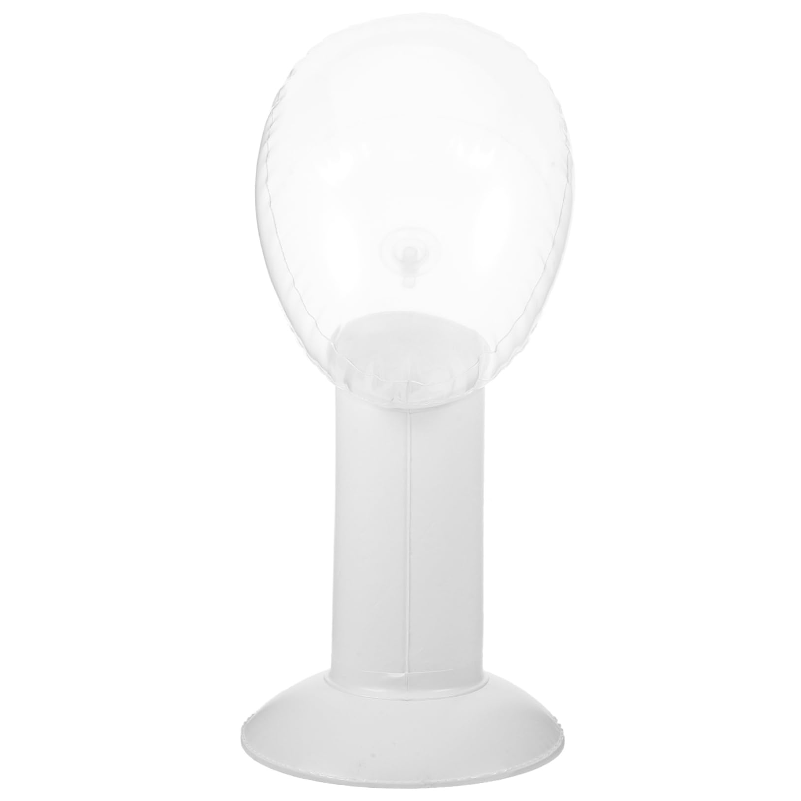 Homoyoyo Inflatable Mannequin Head Versatile Wig Display Stand for Styling Hat Holder and Adornment Practice Lifelike Appearance for Salon Home Use
