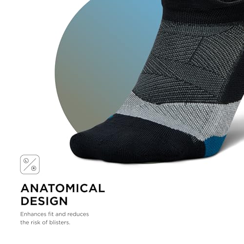 Image of Feetures Elite Light Cushion No Show Tab Sock Wave