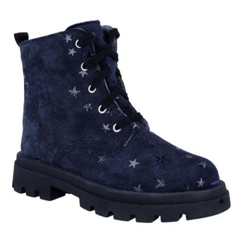 Richter Botines infantiles Jolie, azul marino (Print Stars), talla 37 EU, Estampado de estrellas marinas, 37 EU