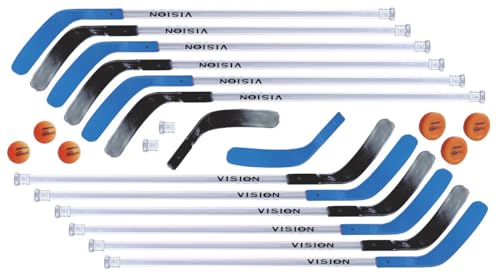 DOM Vision Replacement Floor Hockey Stick, 52 Inches, Blue Blade