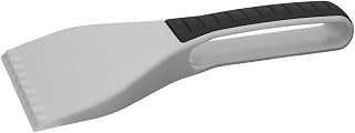 TopGrip - Rascador de hielo para coche con mango ergonómico para un agarre firme, sin esfuerzo y máximo control al rascar, accesorios para coche con dientes robustos, fabricado en Alemania, color: